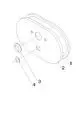 DORNBRACHT Abdeckung mit Umstellung ERSATZTEILE 90110205200 241 x 198 x 16 mm Chrom, 90110205200-00 Galeriebild 2